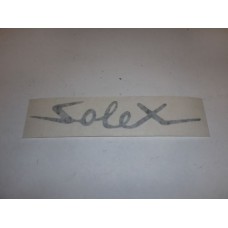 Sticker adaptable solex zwart per stuk