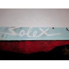 Solex adaptable white sticker per item