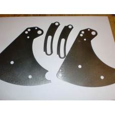 motorplaten links en rechts passen op 3800 en oto van RVS